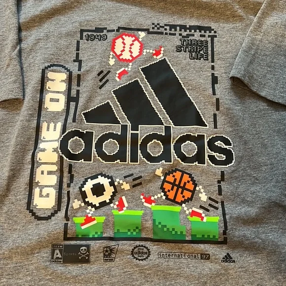 Boys Adidas Tee - Picture 4 of 4